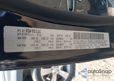 2017 Jeep Patriot High Altitude 4X4 из США, поврежденный, VIN 1C4NJRFB3HD107550